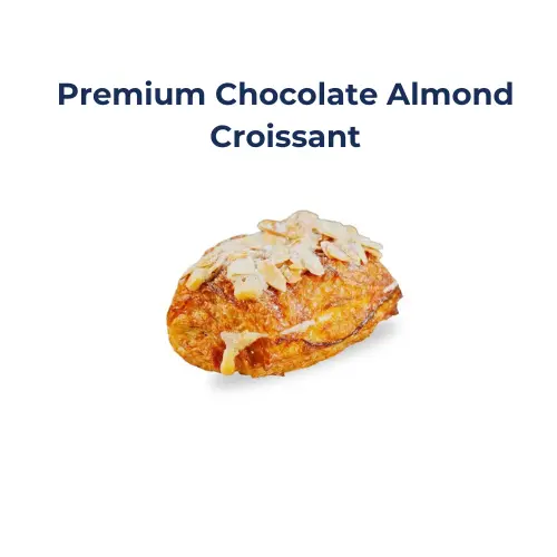 Chocolate and almond croissant
