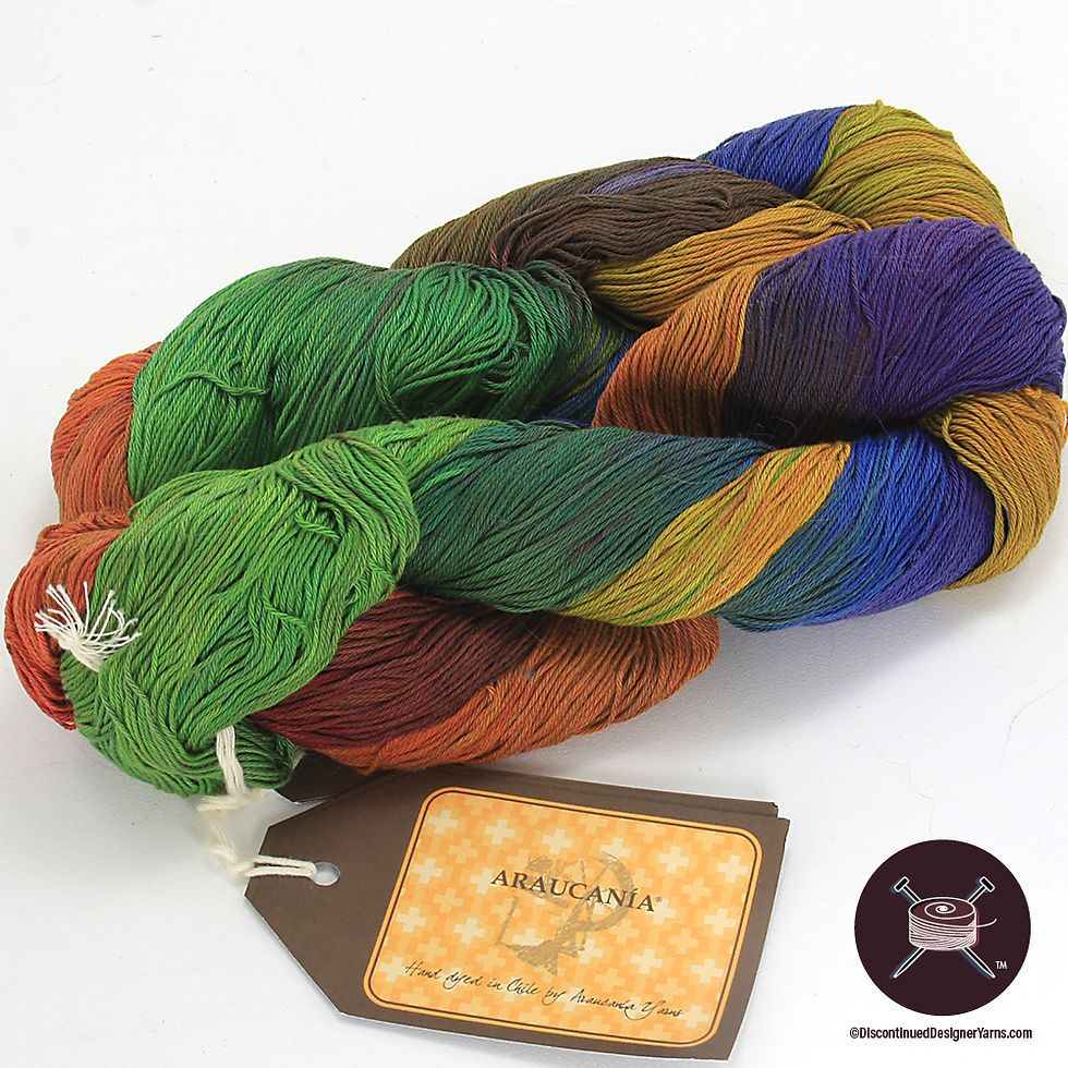 handdyed mercerized cotton yarn