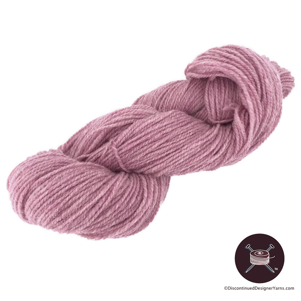 medium rose heather rustic wool from Canada