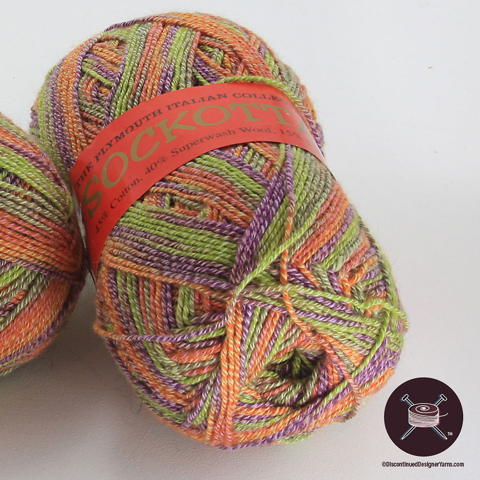 spring flower color Sockotta Italian fingering weight yarn