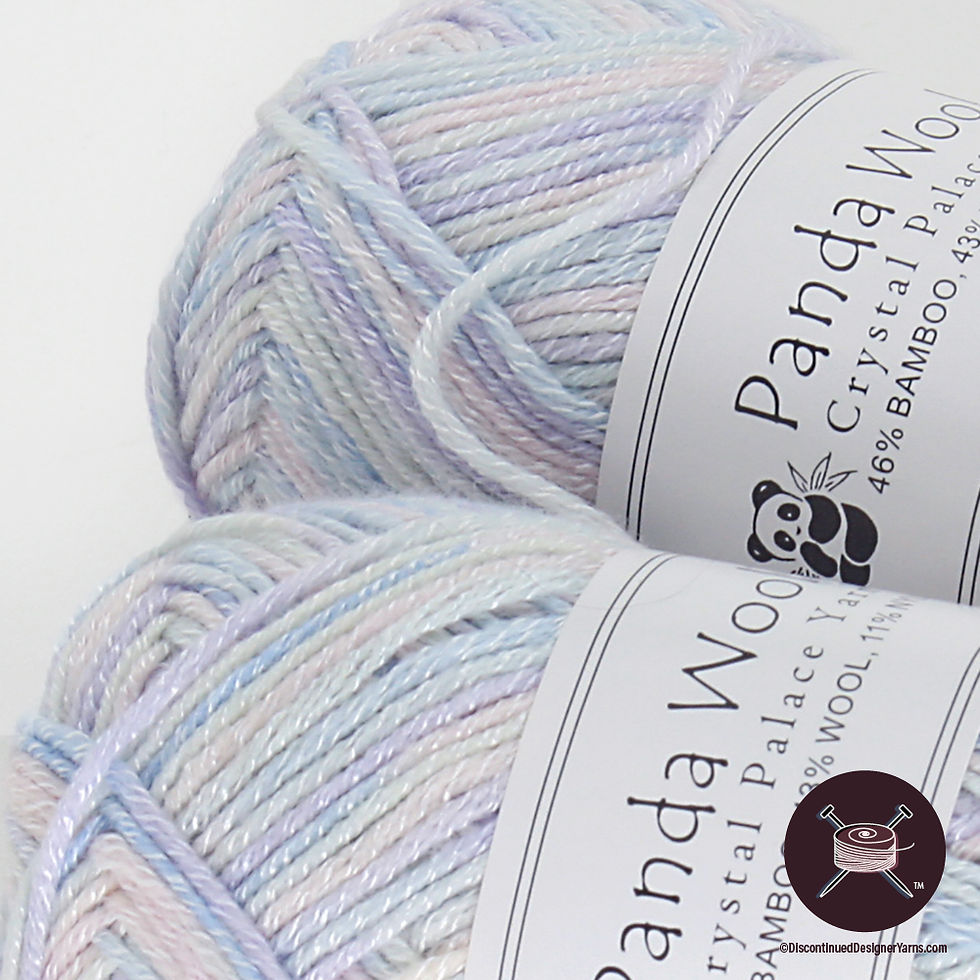 ice blue pastel bamboo yarn