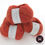 Thumbnail: red cinnamon orange laceweight mohair yarn