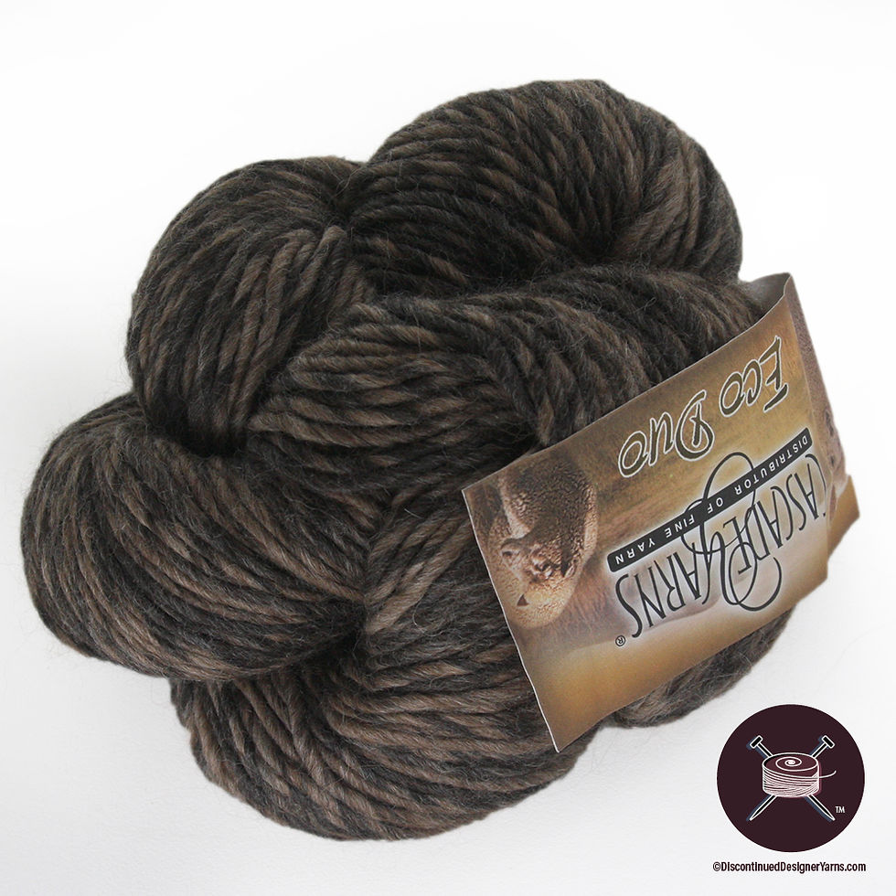 Thumbnail: Eco Duo undyed baby alpaca and merino yarn