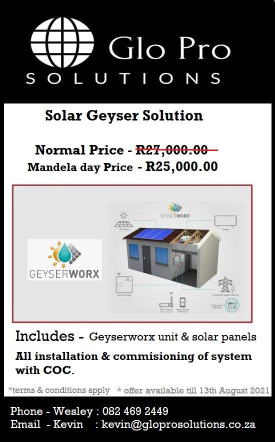 Solar Specials | gloprosolutions