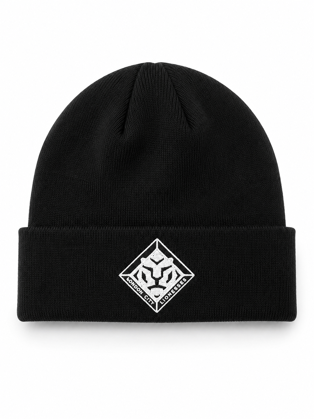 Black Crest Beanie