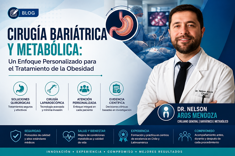 Cirugía Bariátrica y Metabólica: Un Enfoque Personalizado para el Tratamiento de la Obesidad