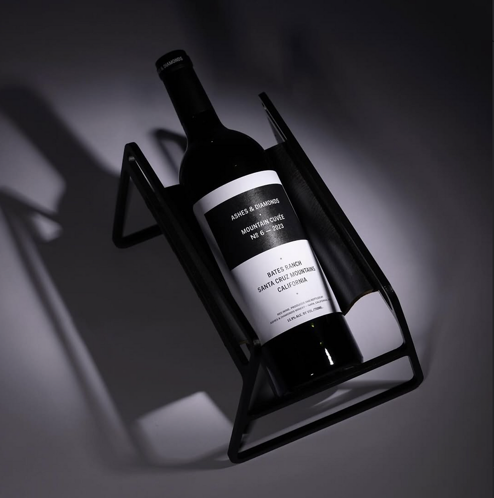 Asjes & Diamonds wine bottle