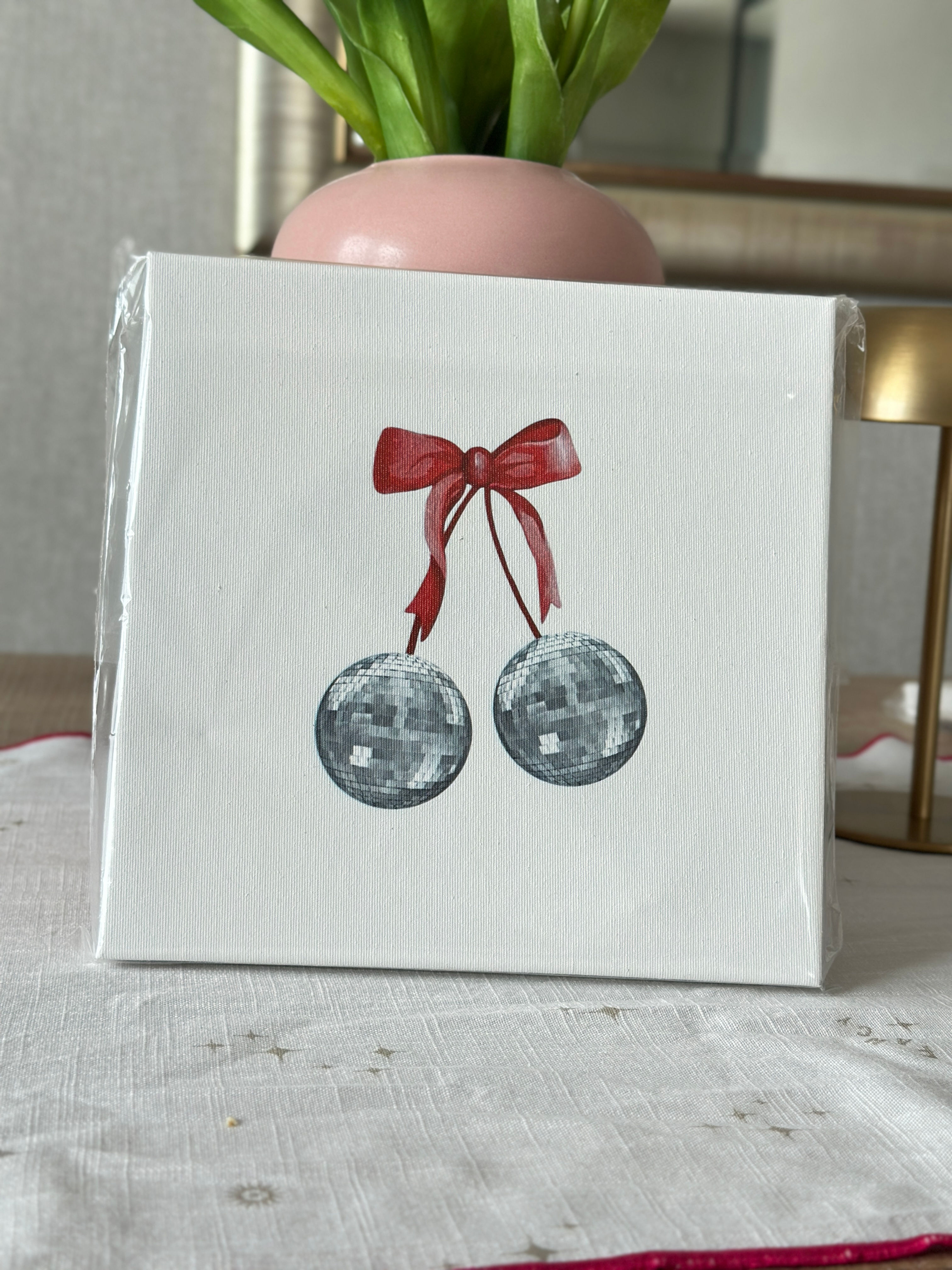 cherry disco✨ Taşlı Tuval "Kendin Yap" kit