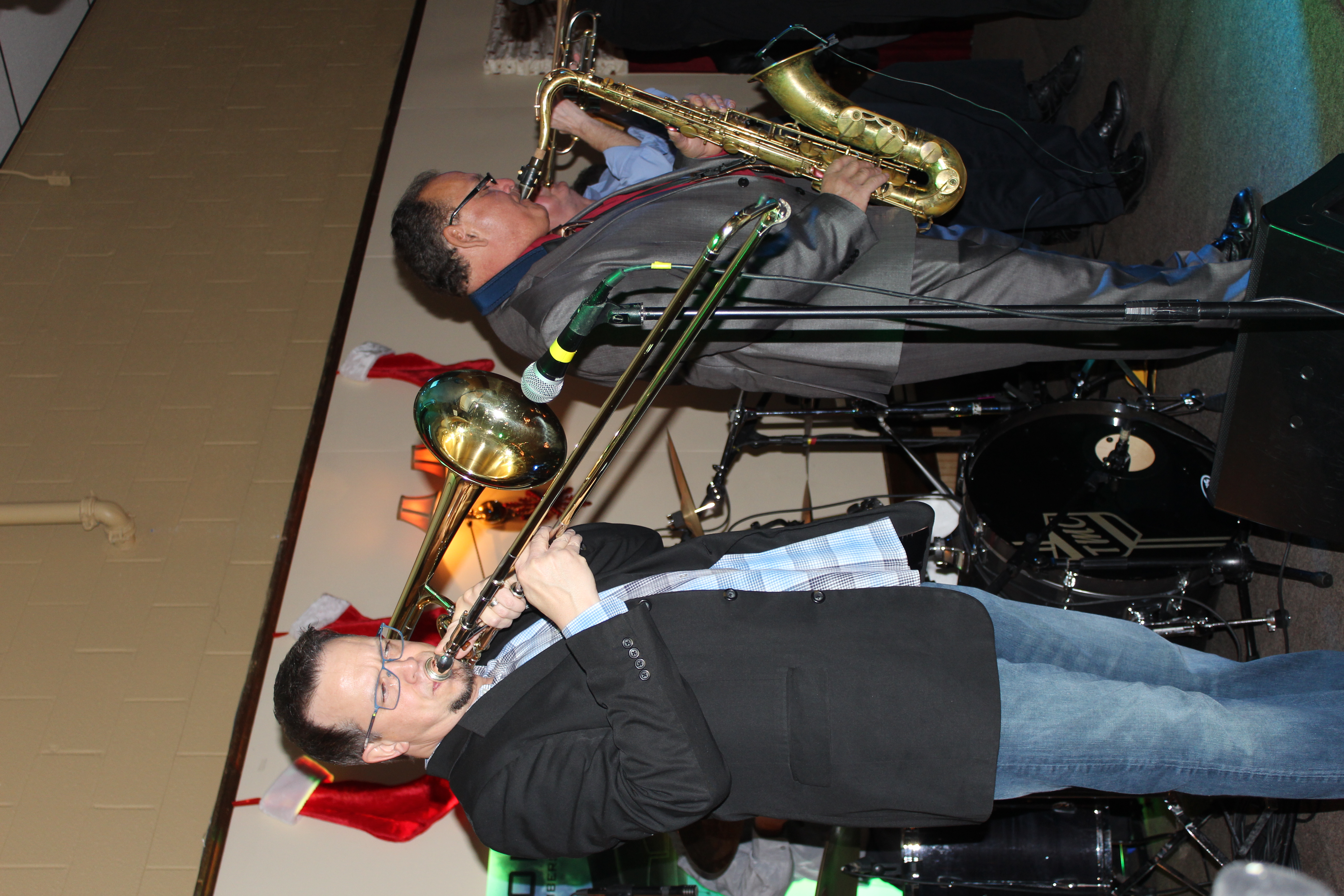 THE trombone man...