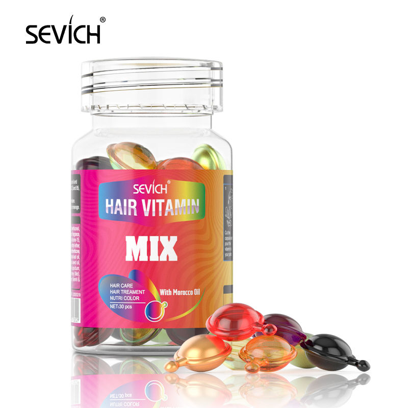 Sevich Smooth Silky Hair Vitamin Capsule Keratin Complex Oil Hair Care Repair Da
