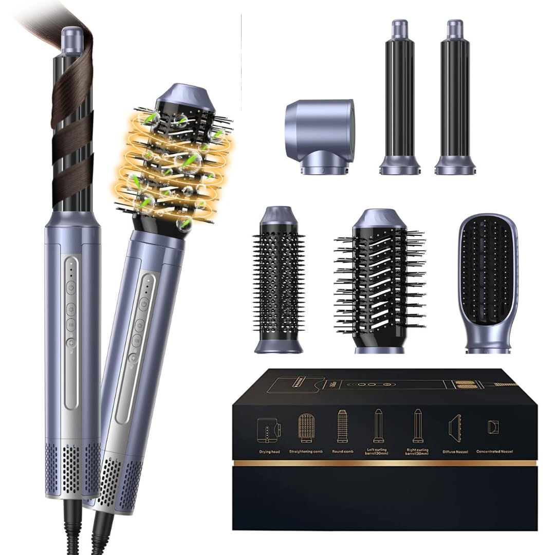 6-in-1 Ionic Hair Styler with Coanda Air Technology