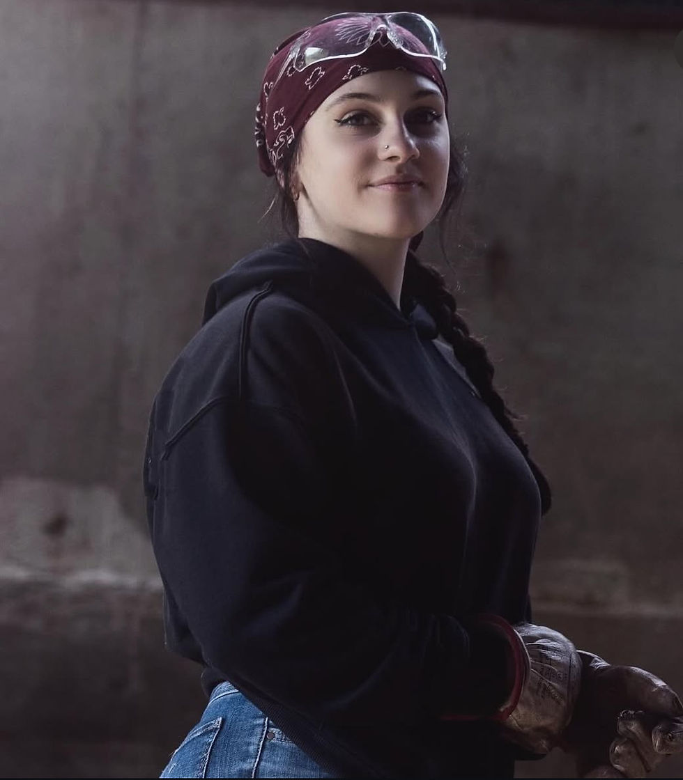 Ashley Staley, @/weldinrabbit