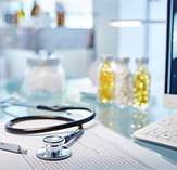 Medical Equipment on Desk