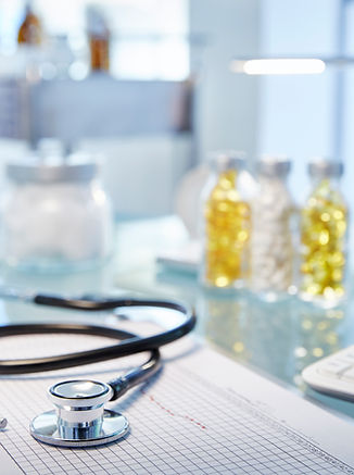 Medical Equipment on Desk