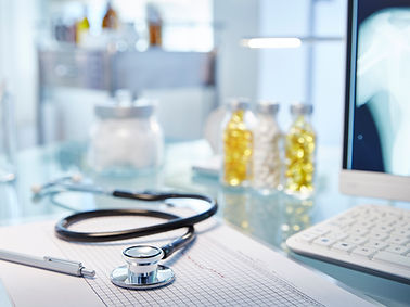 Medical Equipment on Desk