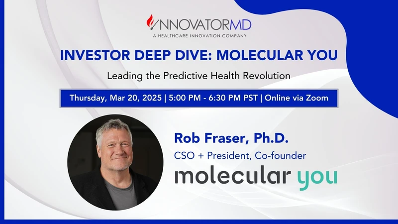 Molecular You: Leading the Predictive Health Revolution

