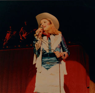 Kris Ralph as Vicky Fowler in The King of Country 1984
