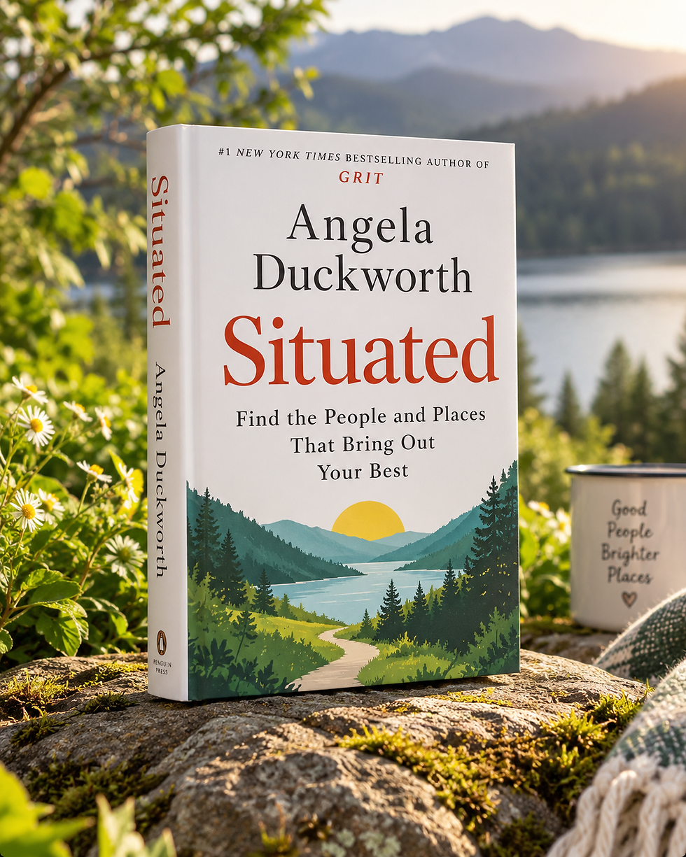SheReads in October: Situated by Angela Duckworth