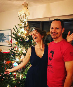 Woopster's first Xmas (in utero)