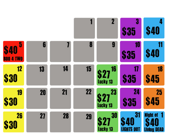 Terror Calendar