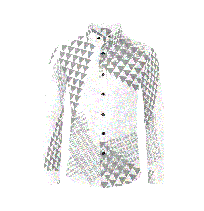 Long Sleeve Aloha Shirt PoMahina Designs