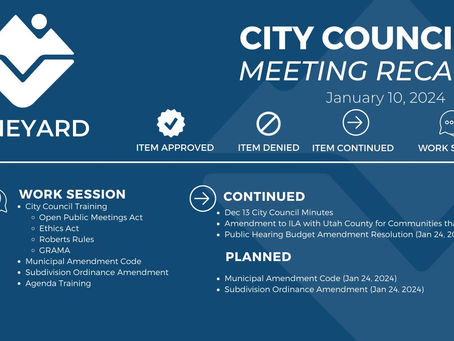 2024 City Council's 1st Meeting Together
