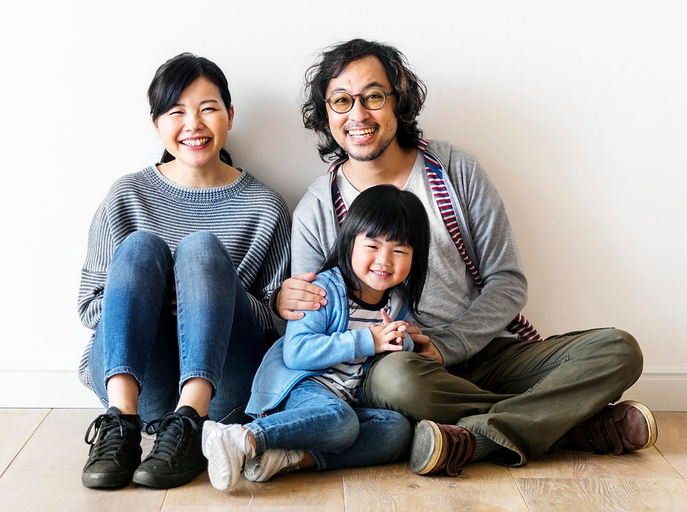 young family
