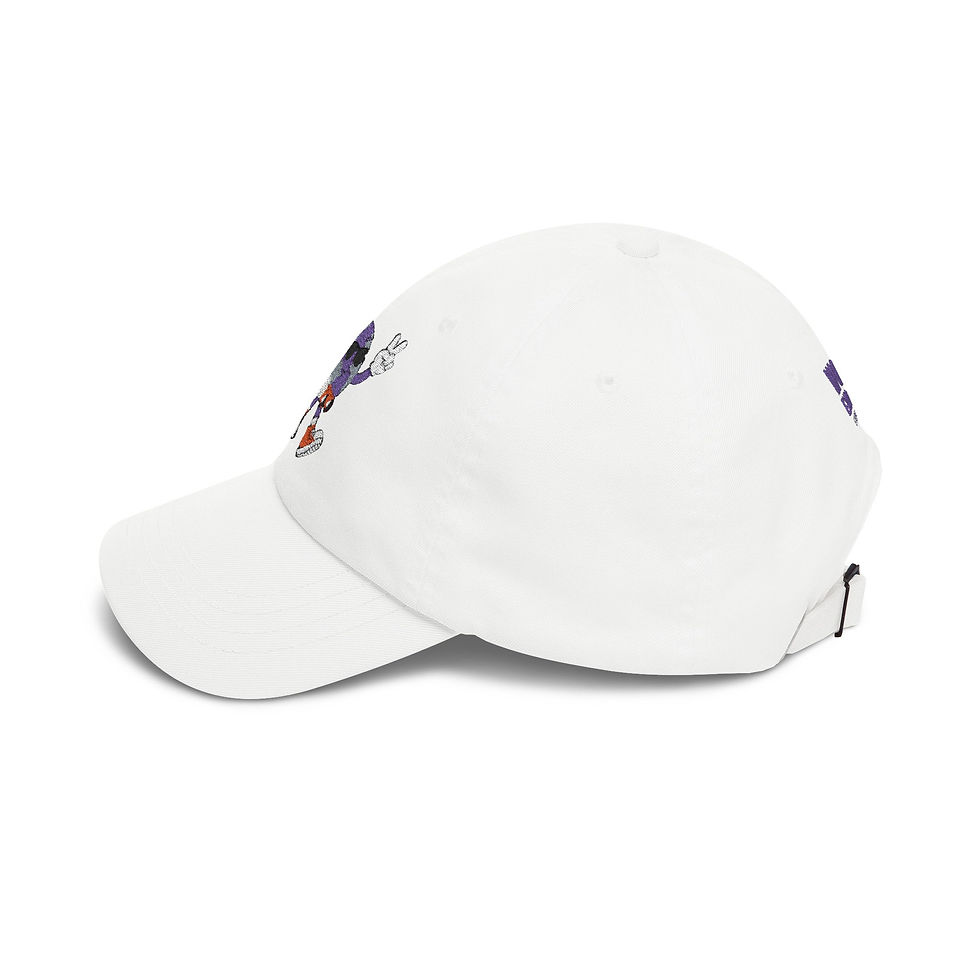 Thumbnail: Vintage Globe Character Embroidered LEADER Hat