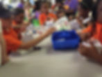 kids working on a project