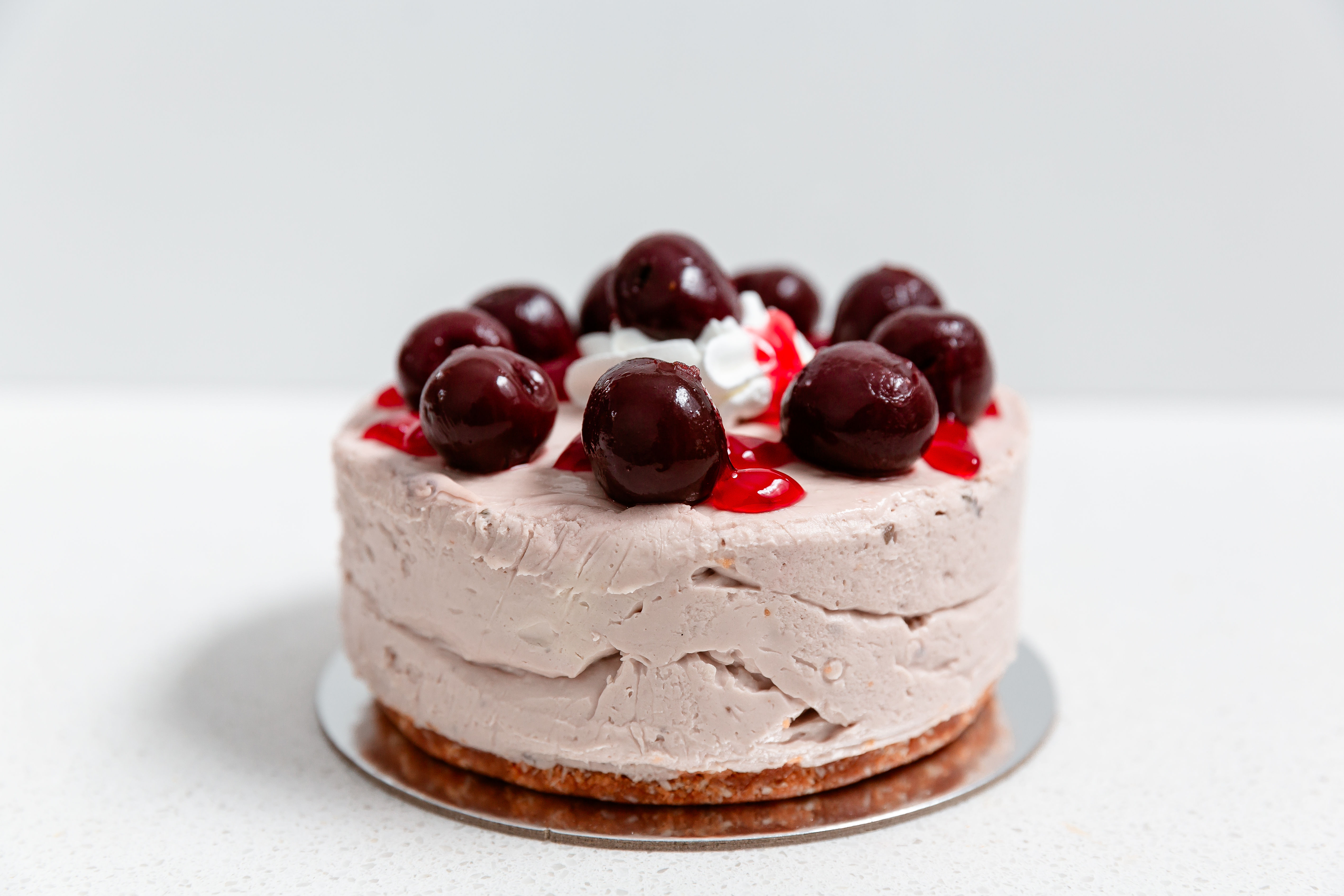 Small Cherry Cheesecake