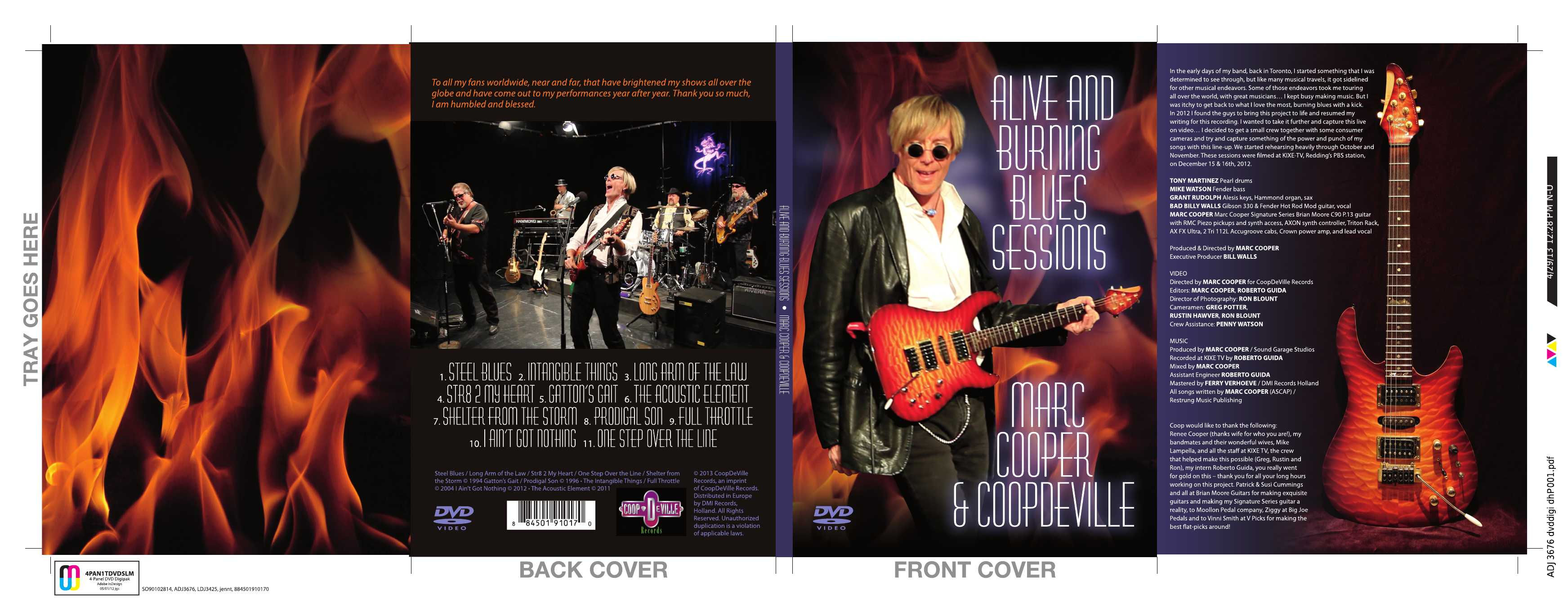 Alive & Burning DVD