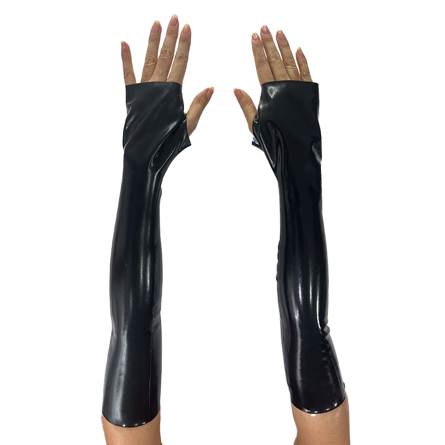 Miniatura: Guantes largos sin dedos