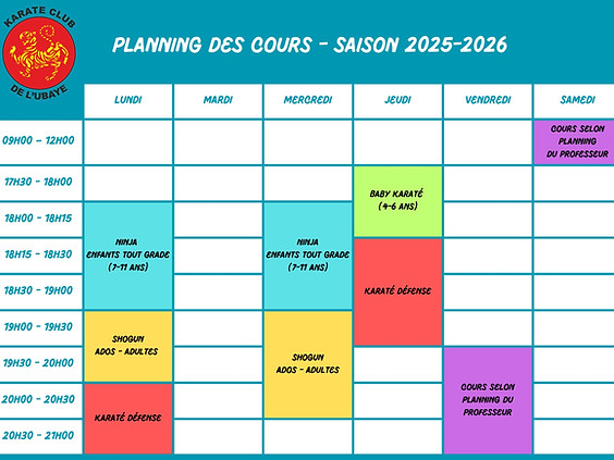 planning et tarifs KCU 2025_2026 (Public