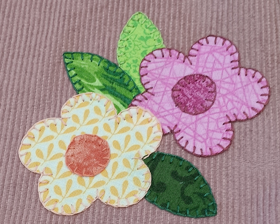Thumbnail: Reversible Pinafore- Flowers