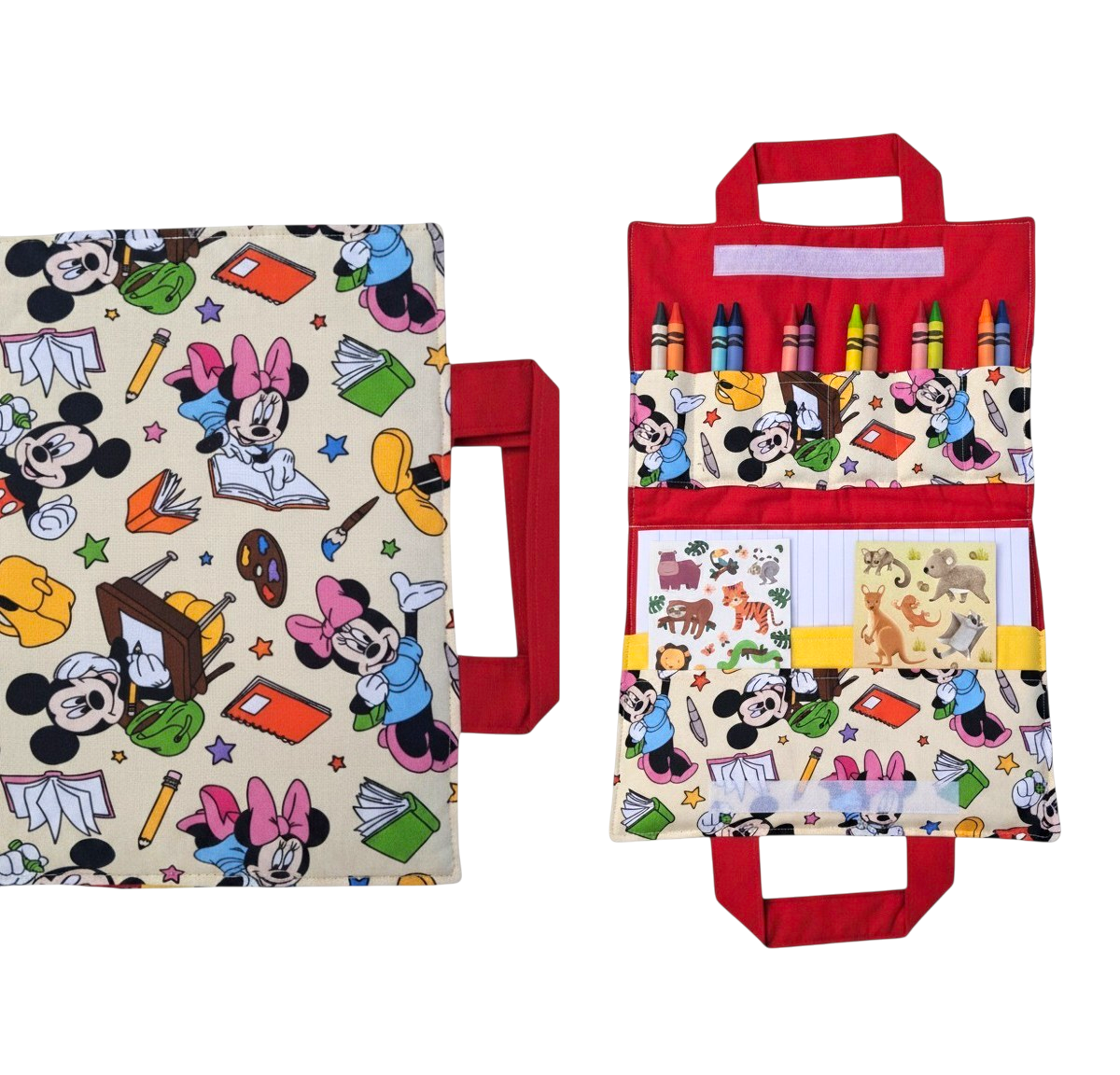 Crayon Portfolio -Mickey & Minnie
