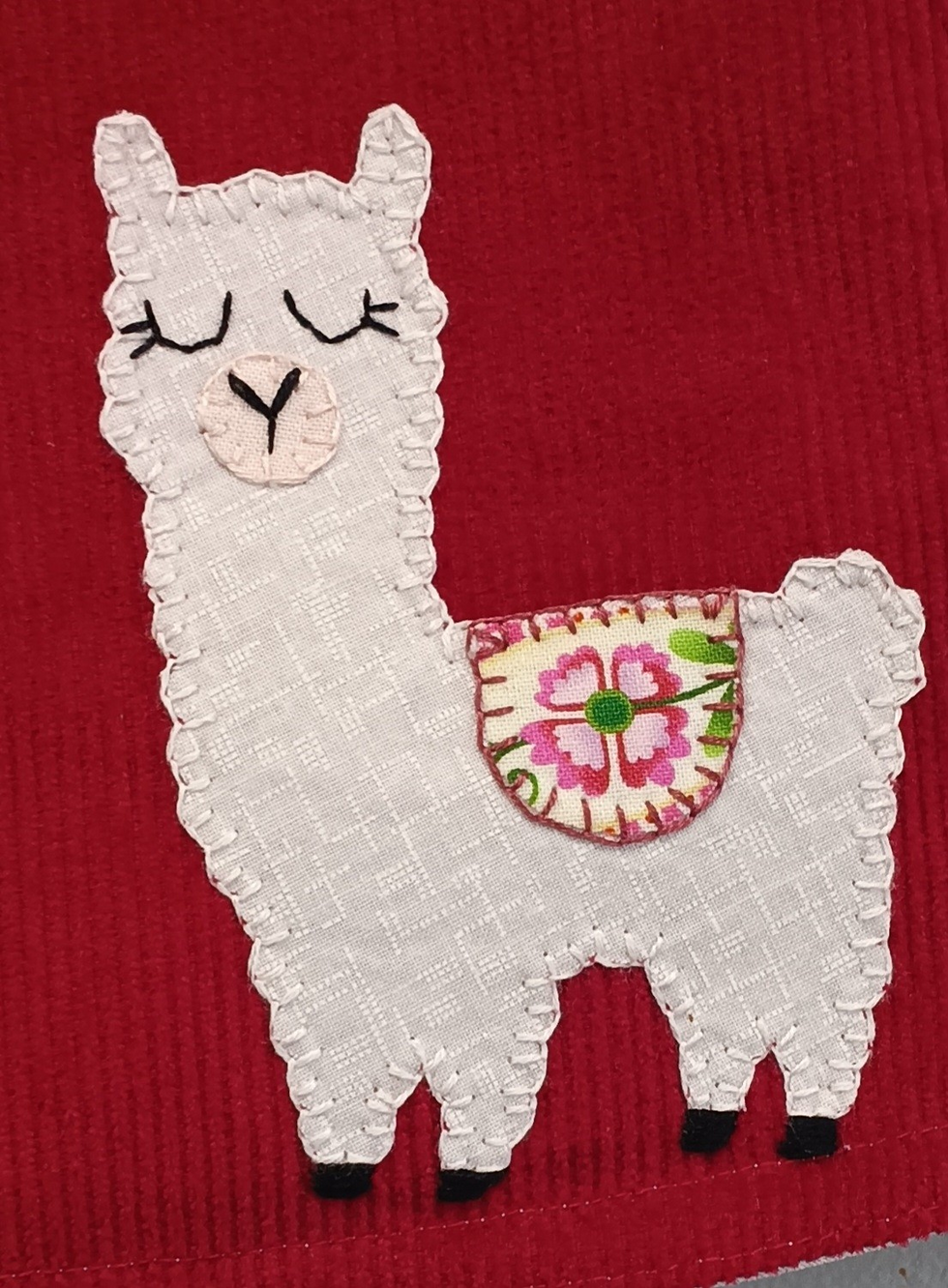 Thumbnail: Reversible Pinafore- Llama