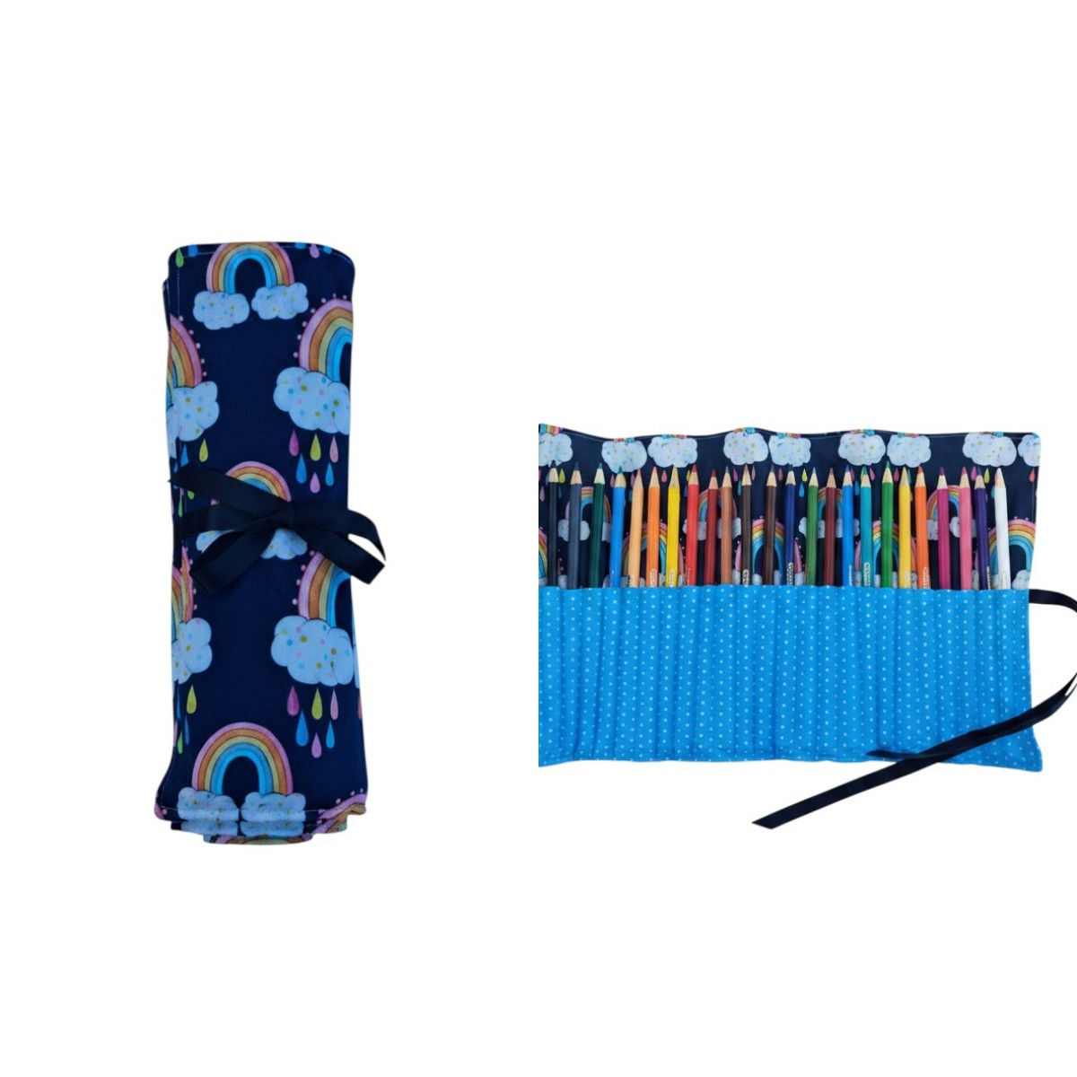 Pencil Roll-Rainbows
