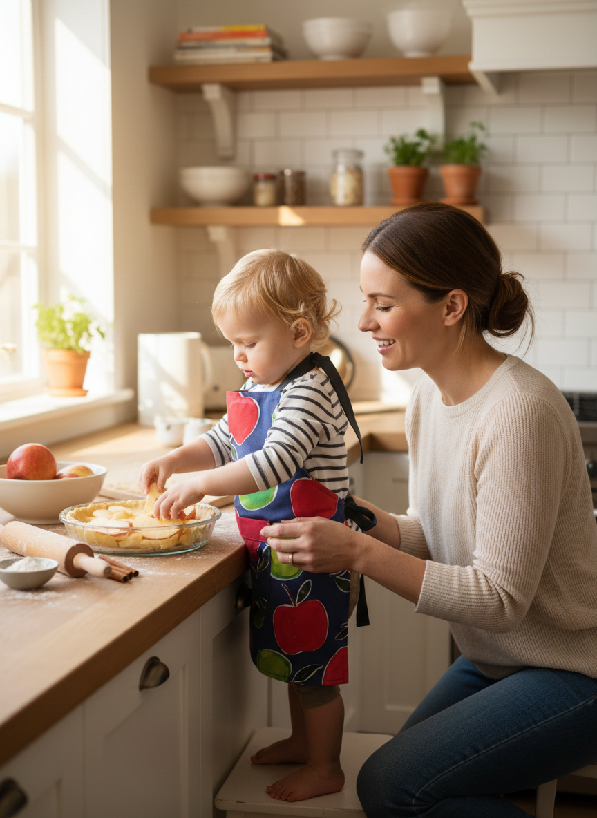Thumbnail: Children's Apron -Apples