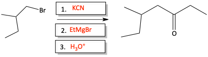 amine nitrile reaction problem answer