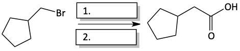 amine or nitrile reaction problem