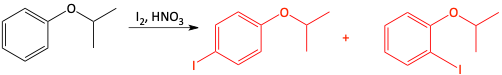 Iodination of alkyl benzene answer