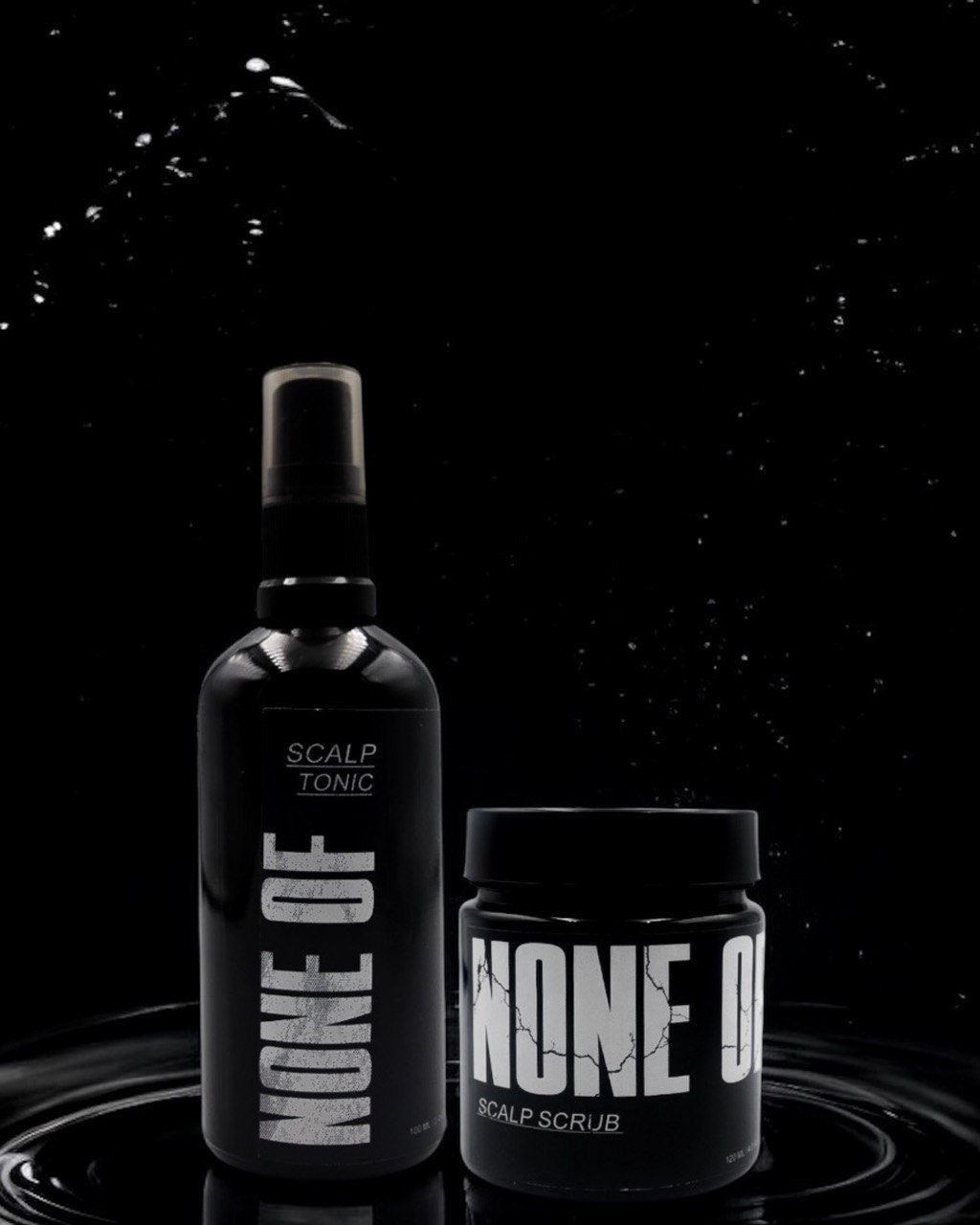 Scalp tonic + scalp scrub
