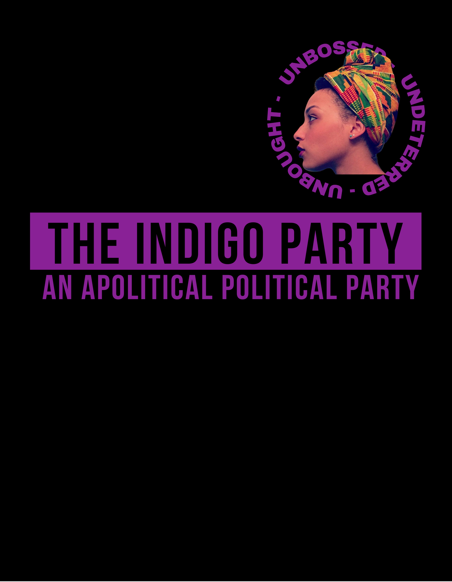 T-Shirt: Athena Guice- UNBOUGHT UNBOSSED UNDETERRED