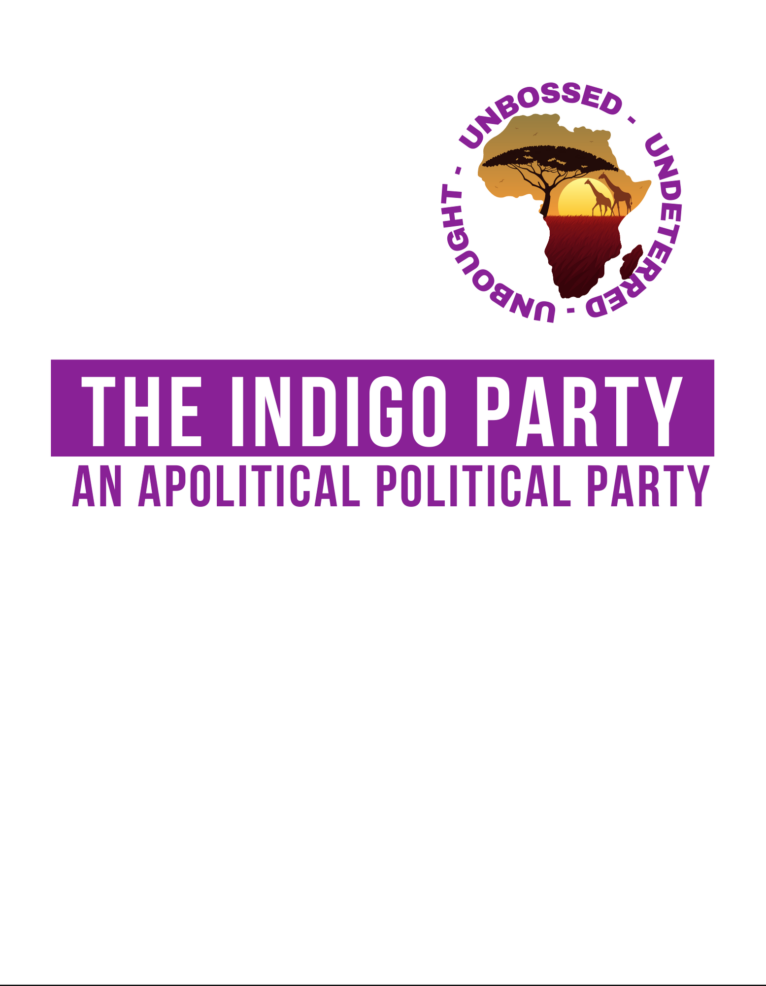 T-Shirt: Apolitical Afrika Sunset