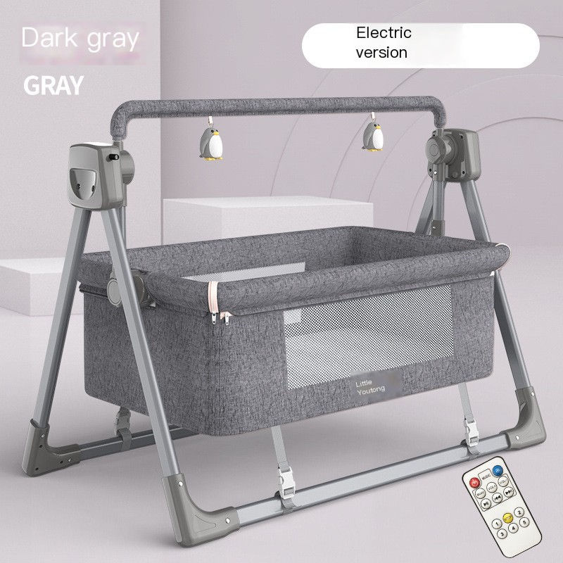 Thumbnail: Electric Baby Bassinet with Remote Control