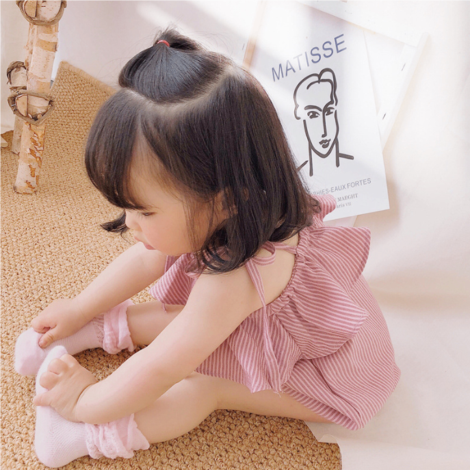 Thumbnail: Ruffle Baby Romper Set