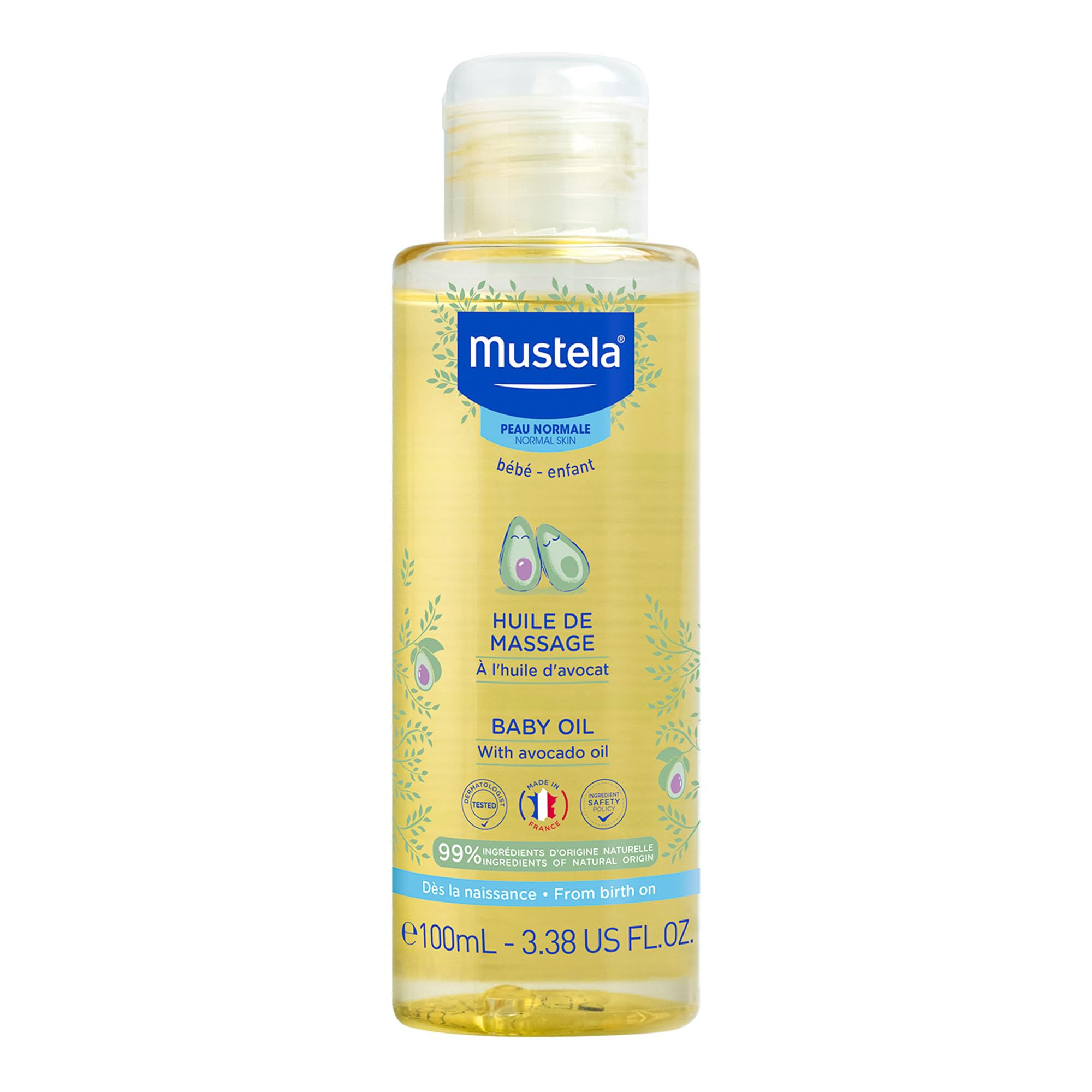Plant-Based Baby Massage Oil