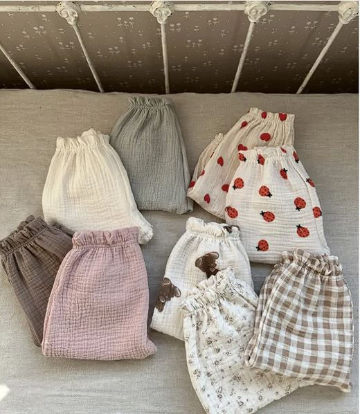 Thumbnail: Little Explorer Muslin Pants