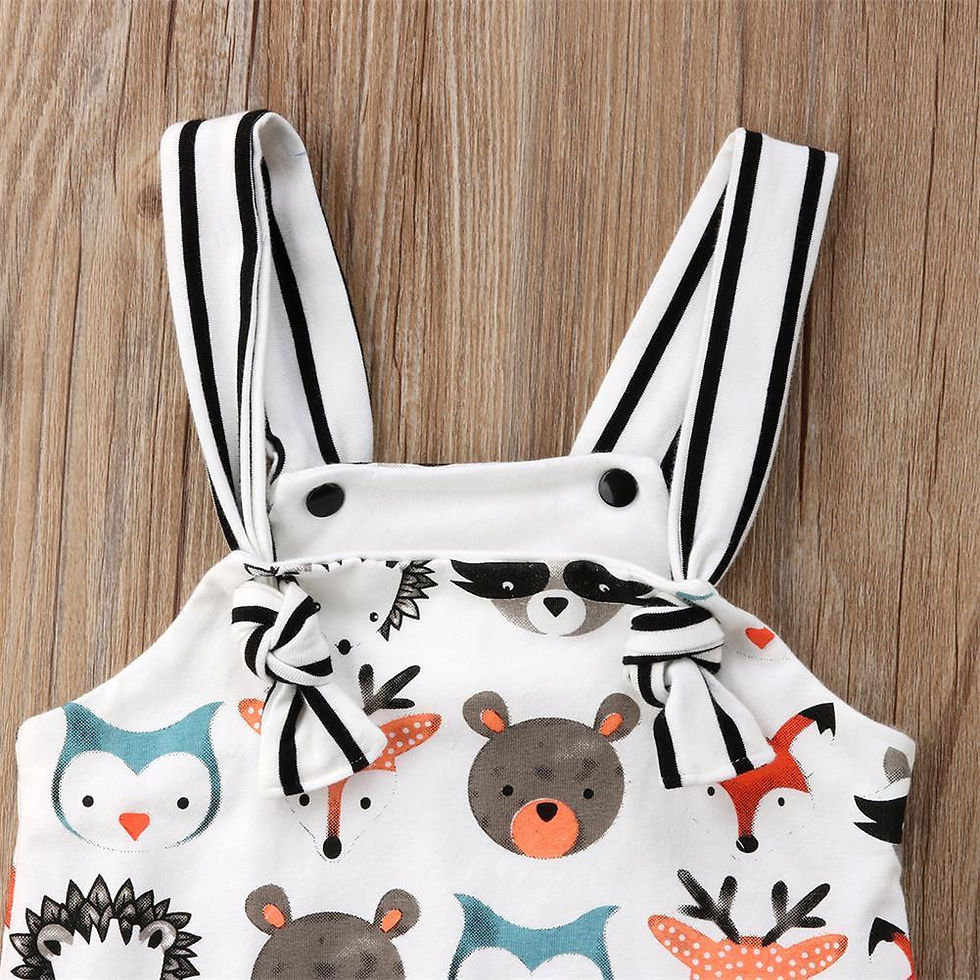 Thumbnail: Woodland Animal Bubble Romper