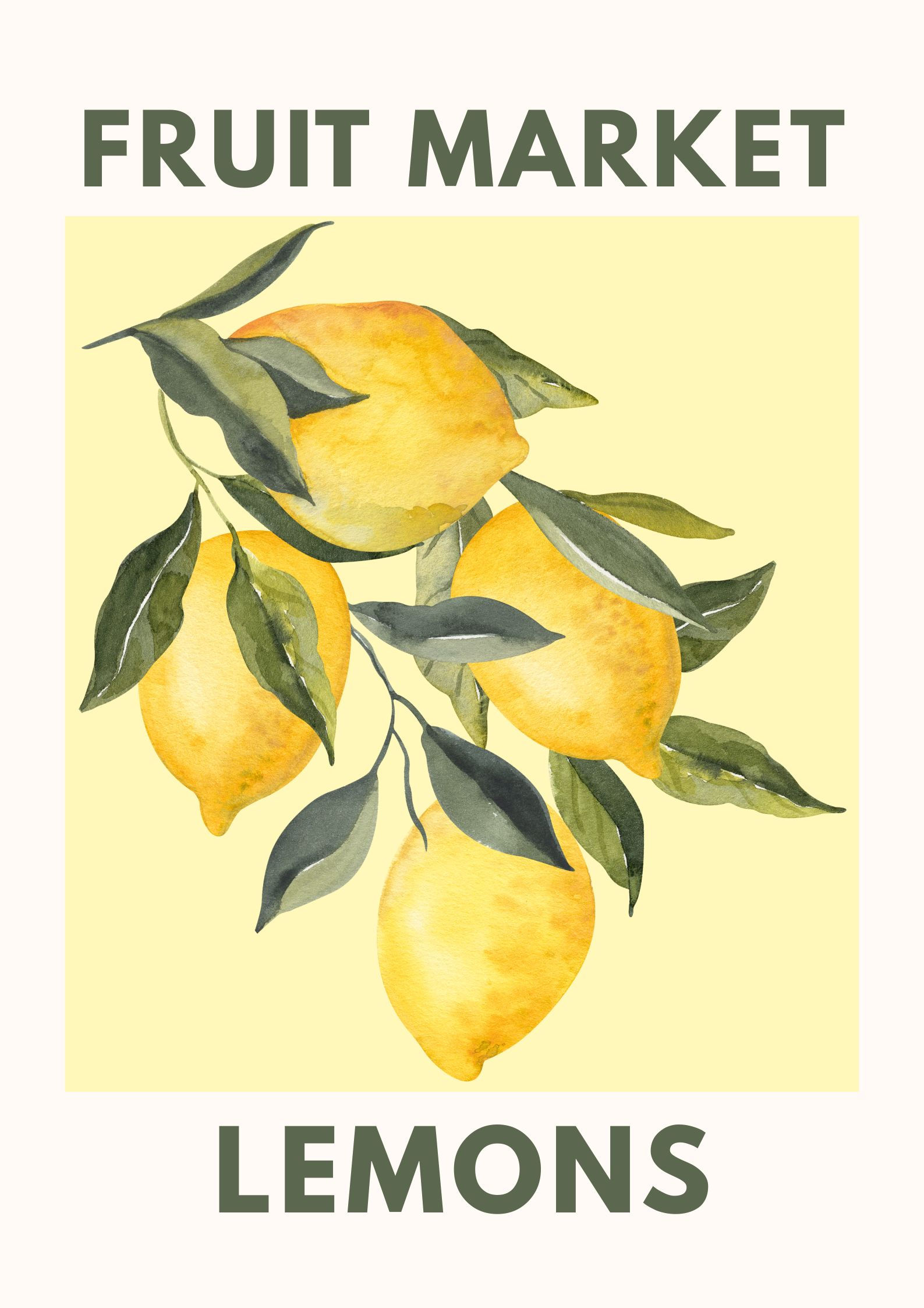 Fruit Market - Lemons